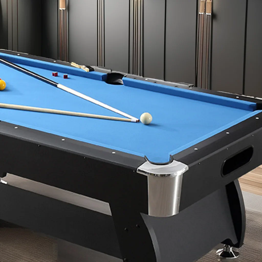 

8ft Pool Table Indoor Family Fun Folding Pool Table with Club Rubber Pad