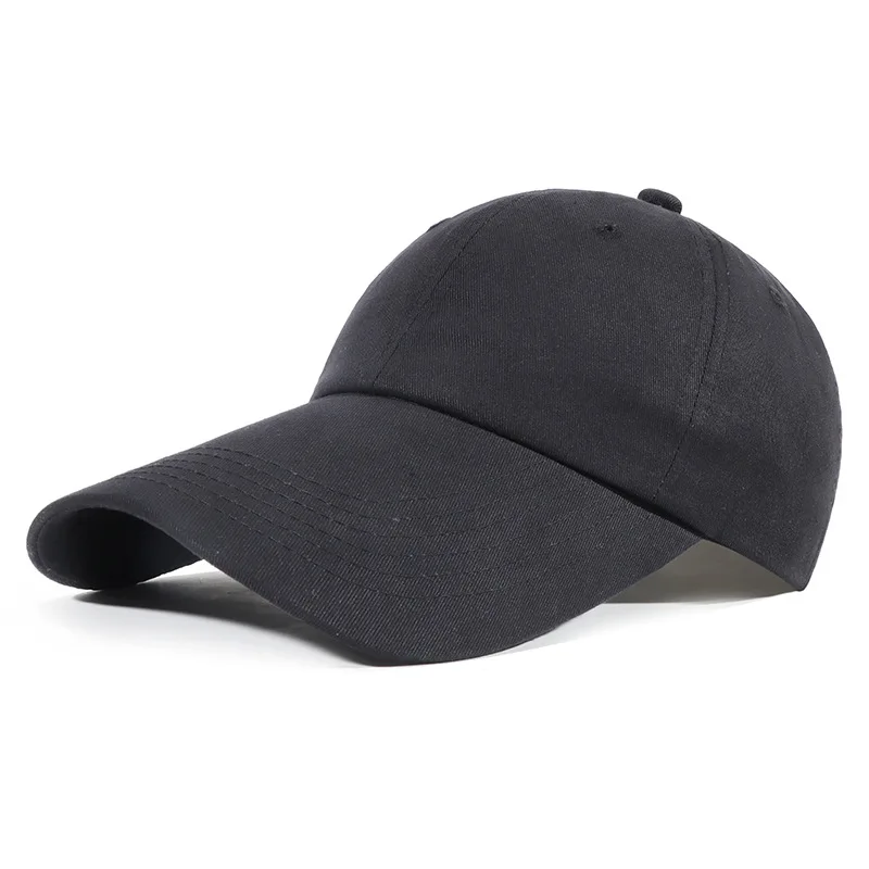 Gorra de béisbol Ajustable para hombre y mujer, visera Extra larga de algodón, 100%