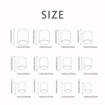 12 best sales Móng tay giả ngắn - №11