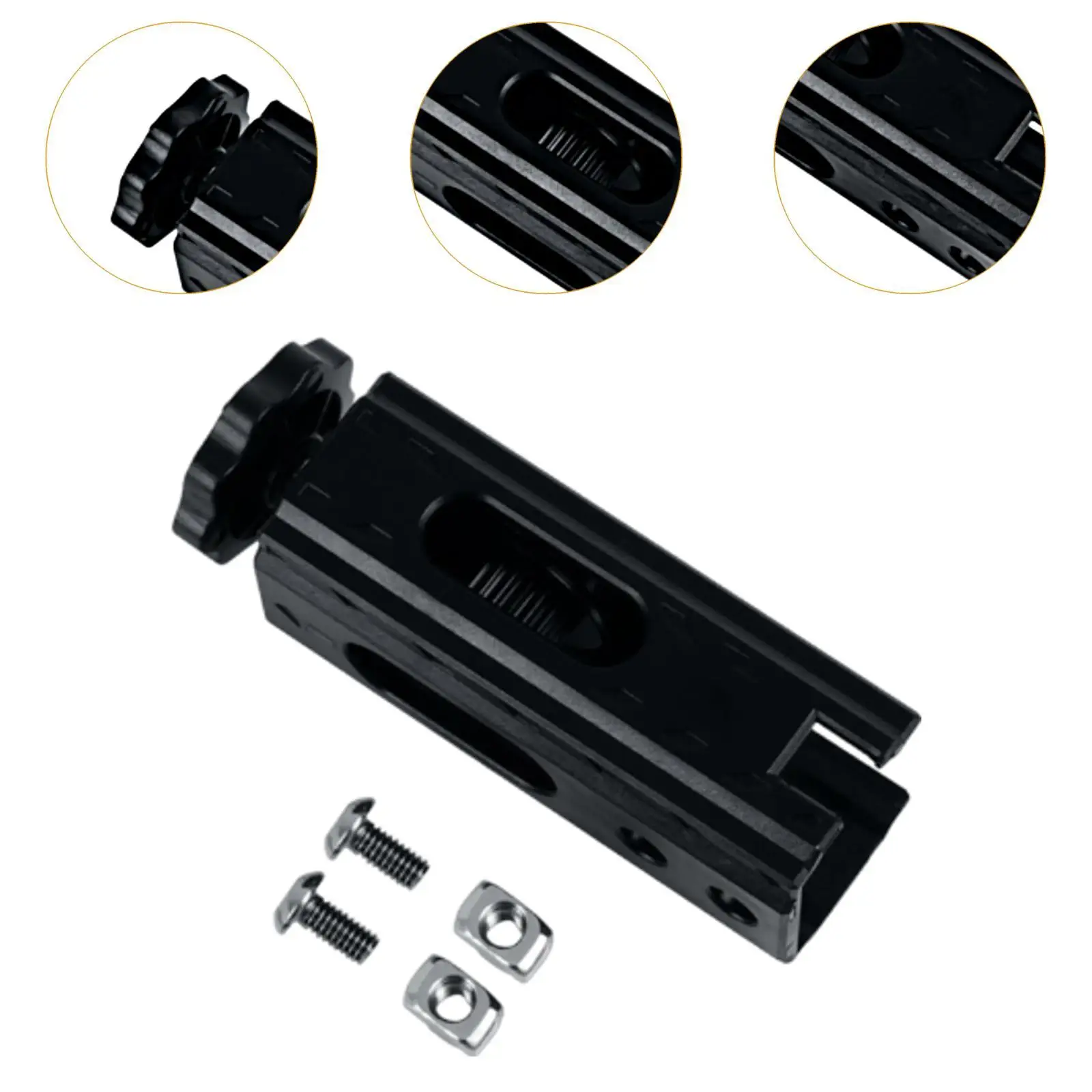 2020 Profil-Riemenspanner, einfache Installation, dehnbarer, gerader Spanner, multifunktional, für Schule, Haushalt, Wohnung, Büro