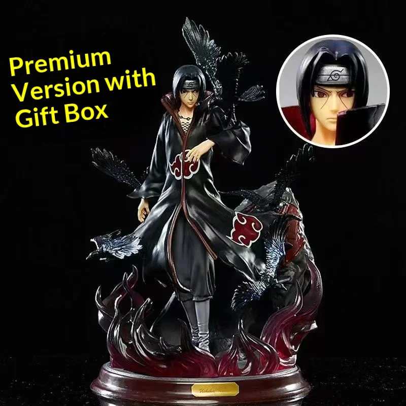 

Naruto Double-Headed Crow Hall Skunk Xiao Organizes Gk Uchiha Itachi Statue Decoration Animation For Adults And Children Around.