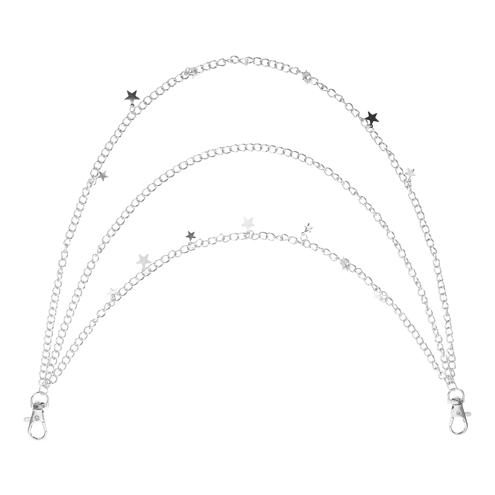 

Tassel Waist Star Jean Gothic Pants Chain For Women Men Hip Hop Punk Rock Belt Loop Metal Body Accessories Layered Pocket Chain