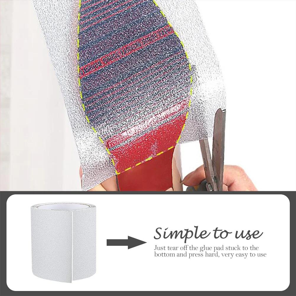 

2 Rolls Anti-Slip Shoe Sole Pads Transparent Wear-Resistant Bottom Protectors for Sports Shoes Silent Design Sole Film