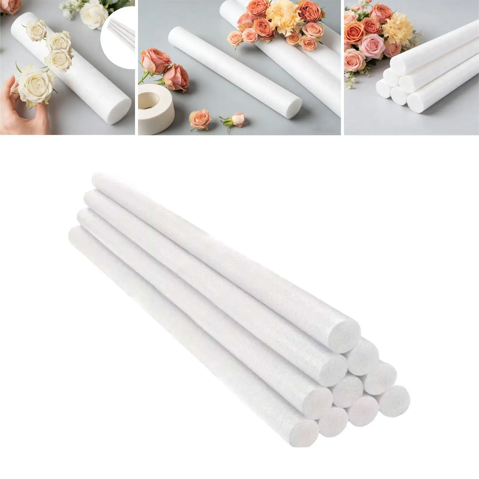 Foam for Crafts Cylinder Rod Art Supplies for DIY Projects Home Modeling for Weddings and Festive Occasions