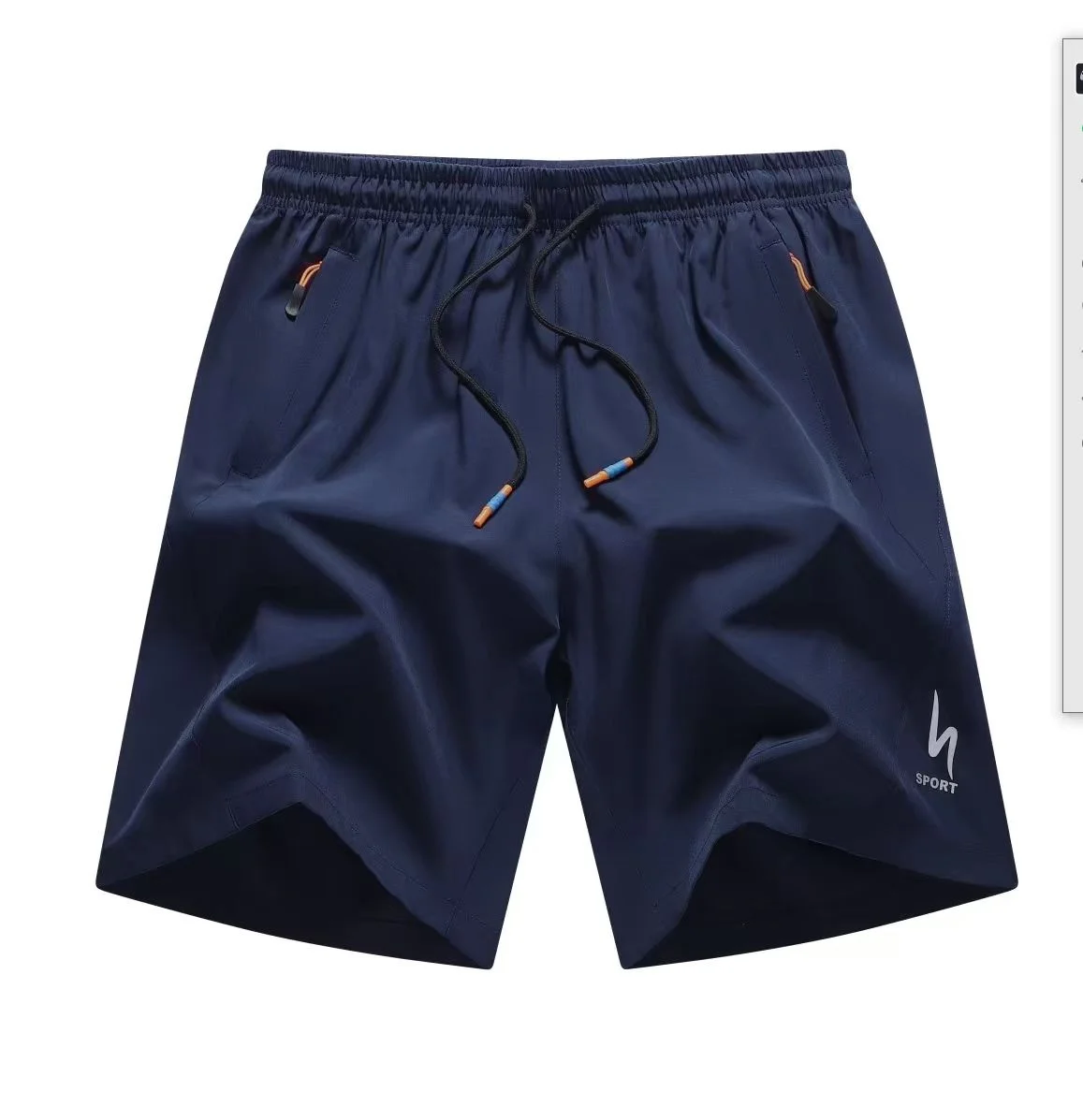 Topkwaliteit zomersportshorts voor heren, nieuwe comfortabele kleding met elastische taille, ademende korte broek voor heren