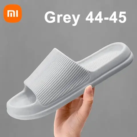 Xiaomi EVA 샌들 남성용 여성용 미끄럼 방지 내마모성 두꺼운 단독 편안한 홈 슬리퍼 패션 욕실 목욕 플립 플롭