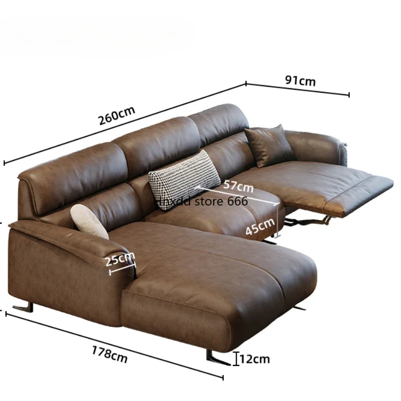 Designer Modern Living Room Sofas Soft Lazy Relax Recliner Sofa 4 Person Divano Letto Apartment Furniture