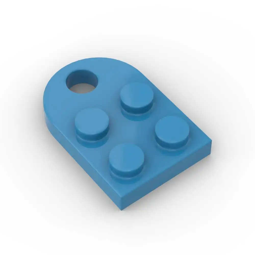 

MOC, 10 шт., детали кирпича, 3176, тарелка 2x3, модифицированная с набором строительных блоков, обучающая головоломка из частиц, игрушки «сделай сам», подарки на день рождения для детей