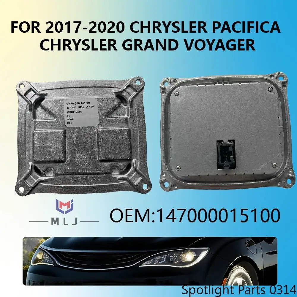 

147000015100 For Chrysler Pacifica Chrysler Grand Voyager 2017-2020 Turn Signal Driver Ballast Module Daytime Running Light