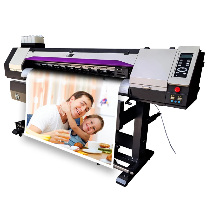 Fully automatic xp600 I1600 I3200 double head waterproof billboard outdoor advertising uv inkjet digital printers