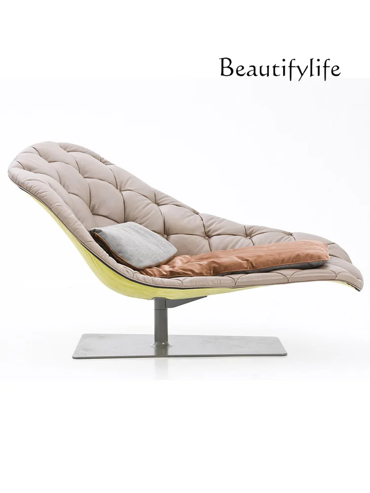 Italian-Style Light Luxury Bedroom Balcony Frp Sofa Chair Design Special-Shaped Hotel Lobby Reception Chair