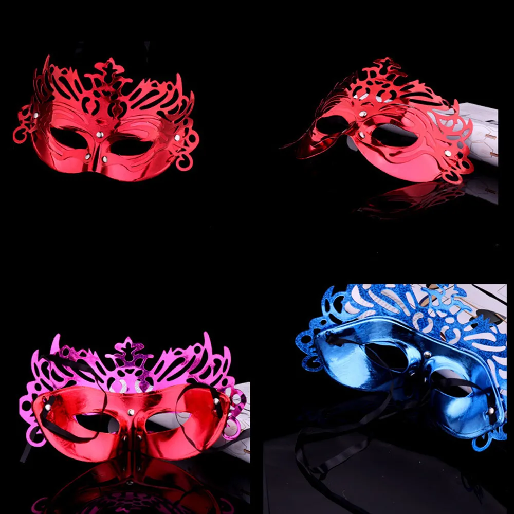 Venetian Masquerade Eye Mask Sexy Lady Mask Fantasy Cosplay Costume Carnival Prom Personality Headdress Masks  New Hot Sale