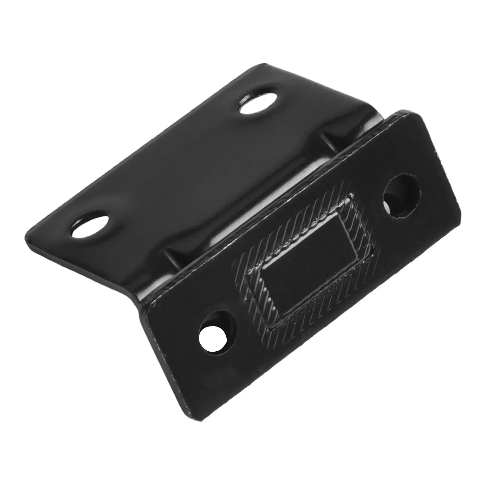 Brand New Latch Self-adhesive Lock No Punching Parts Practical Replacement Silver/Black Spare 1Pcs Accessories