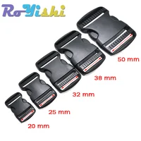 2-10 Pcs/Pack 20~50mm Plastic Hardware Dual Adjustable Side Release Buckles Molle Tatical Backpack Belt Bag Parts Strap – view 1