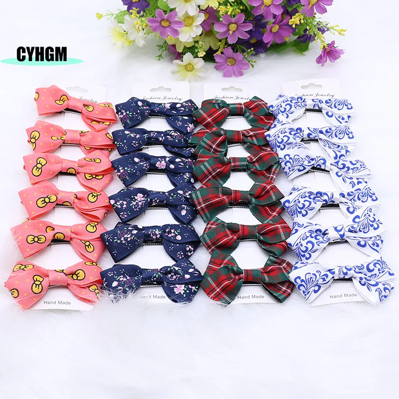 

new Hair Ribbons hair clips for girls silk hairpins Customized Barrettes Women's Hair Accessories B01-3