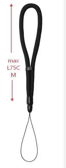 Adjustable Dual Use Strap Set for SHARK ChillPill 3 in 1 - Crossbody and Wrist Carry Black Polyester 36cm 72cm