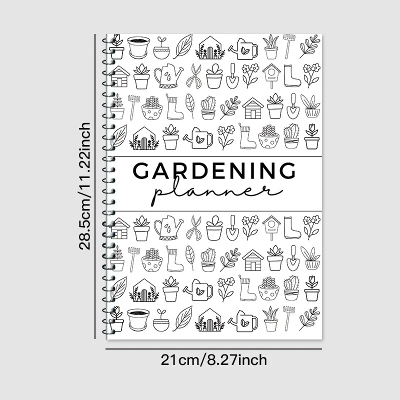 Indoor Plant Care Tracker Garden Log Book Digital Watering Schedule Plant Growth Planning Notebook