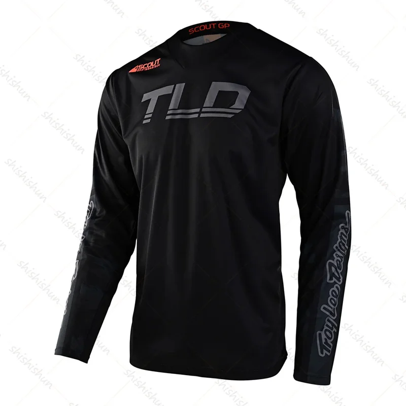 2024 Men\'s Motocross Downhill Jersey MTB Mountain Bike Jersey DH BMX Shirt MX Motorcycle Enduro Jersey