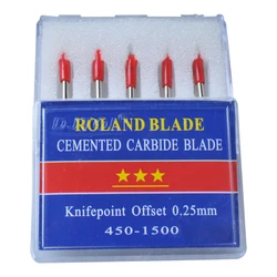 5 pz/pacco N Grado 60 Gradi Roland Taglio Compatibile Vinile Cutter Plotter Lame Coltello Ving Strumenti