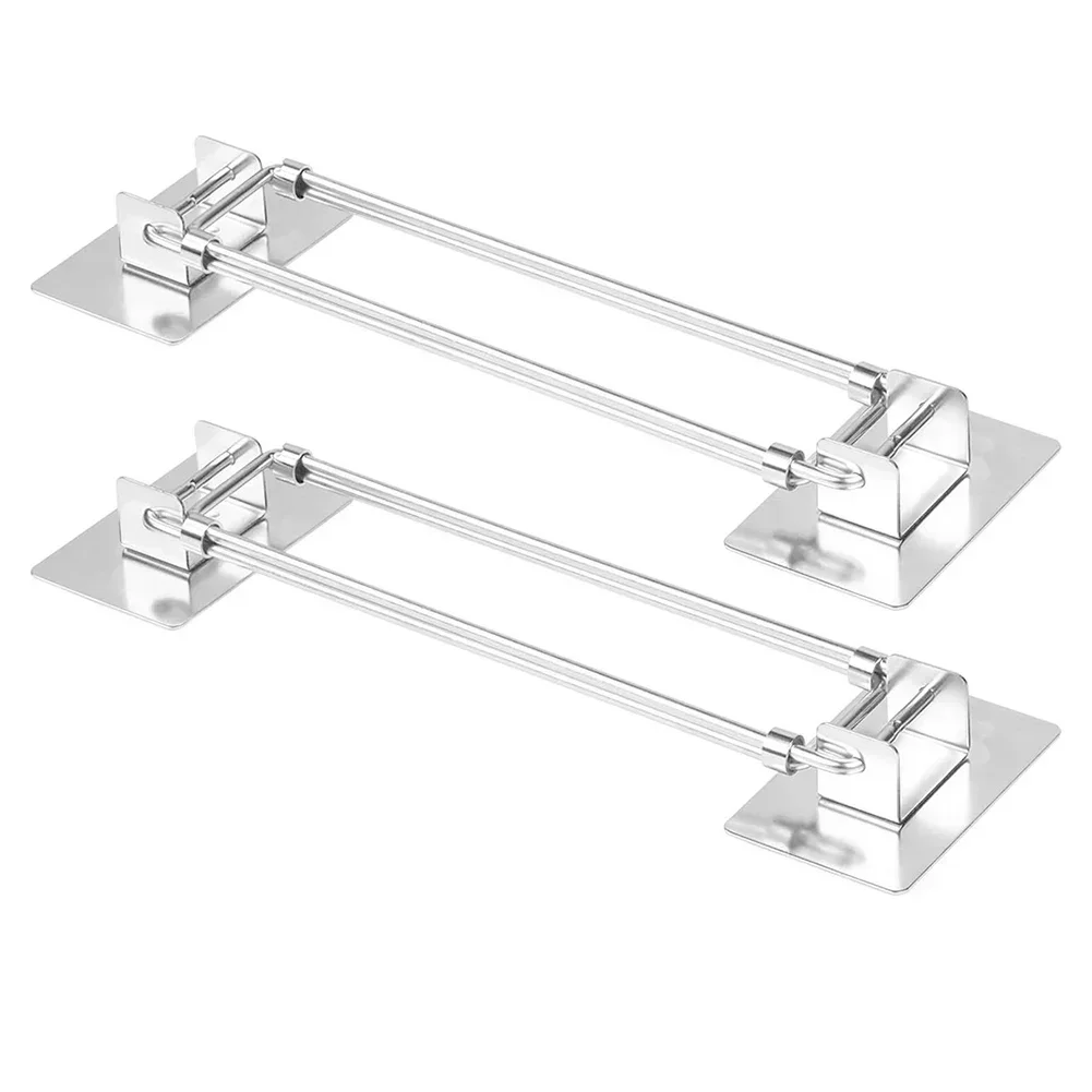 Organize Refrigerator Bars RV Refrigerator Rods RV Travel Adjustable Size Corrosion-Resistant Easy Installation