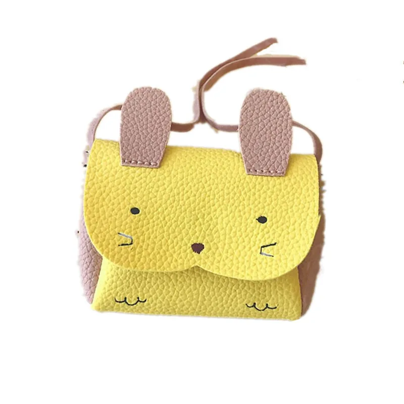 2022 Mode Baby Kids Bunny Meisje Schoudertas Crossbody Messenger Bags Tas Portemonnee Opslag Leuke Konijn Animal Kids Gift Nieuwe