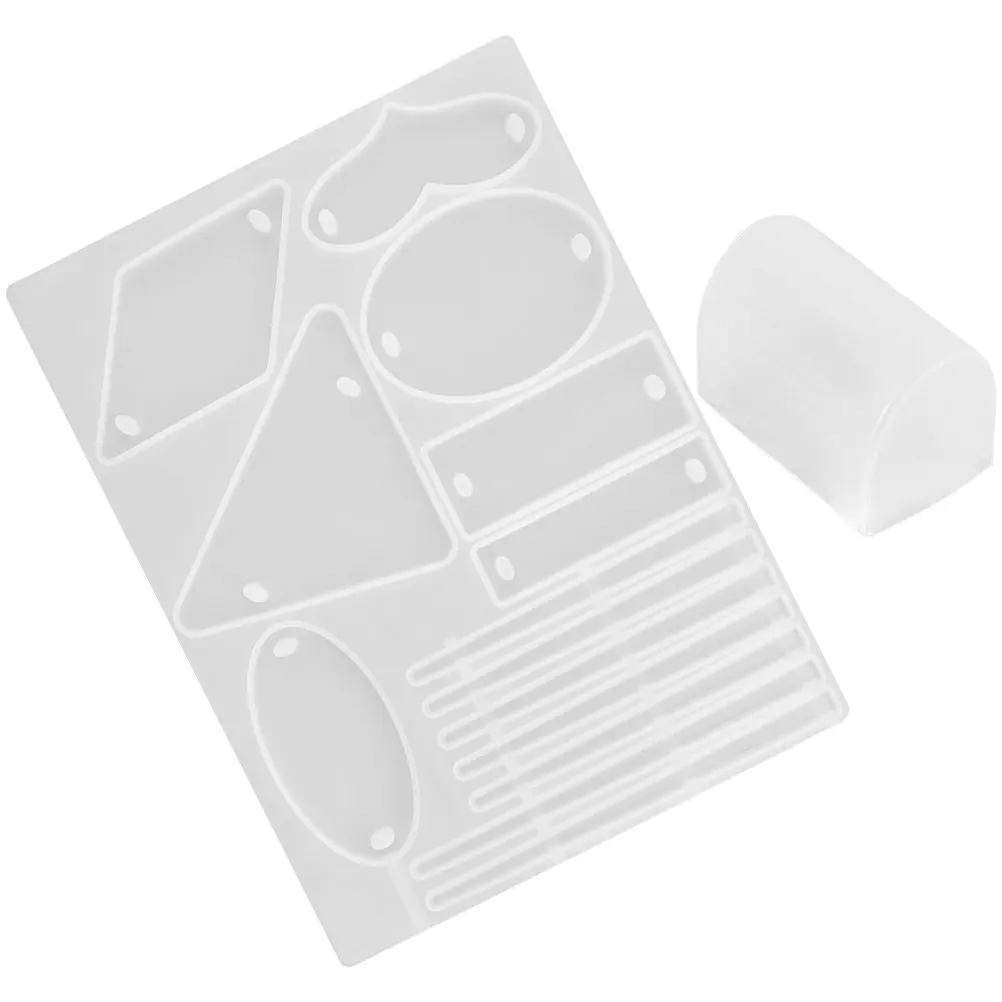 

Набор силиконовых форм для заколок: DIY-формы для смолы, креативные простые формы, легкий инструмент для изготовления заколок