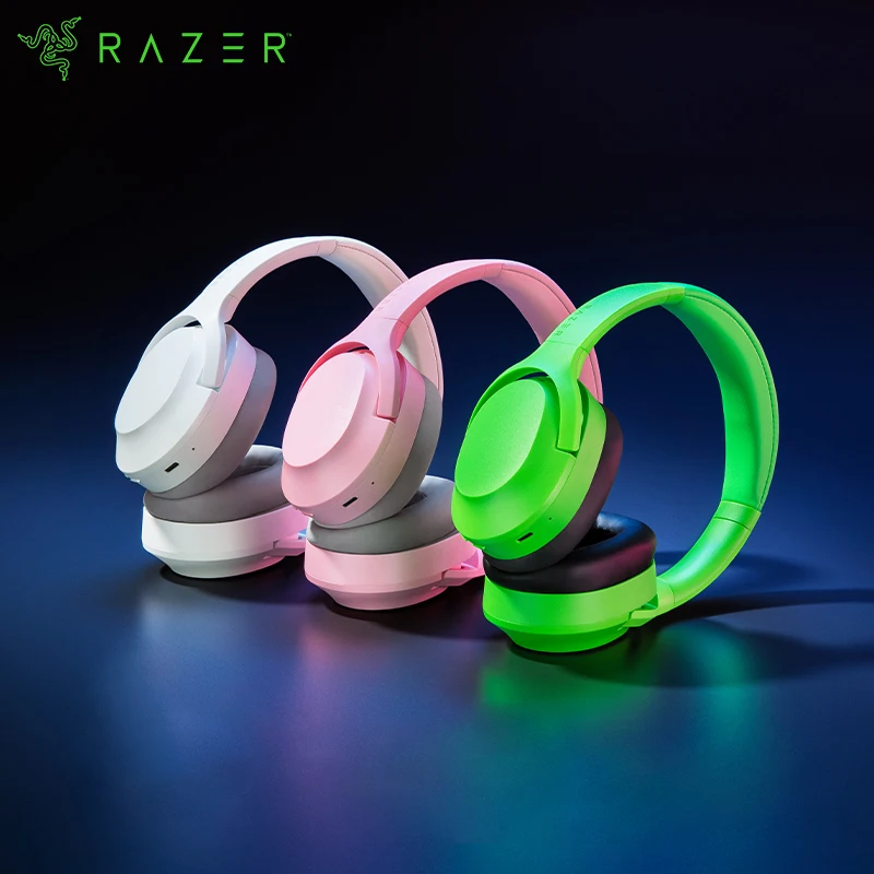 

For Razer Opus X Wireless Headset: Active Noise Cancellation -Bluetooth 5.0-60ms Low Latency -Customed-Tuned 40mm Drivers