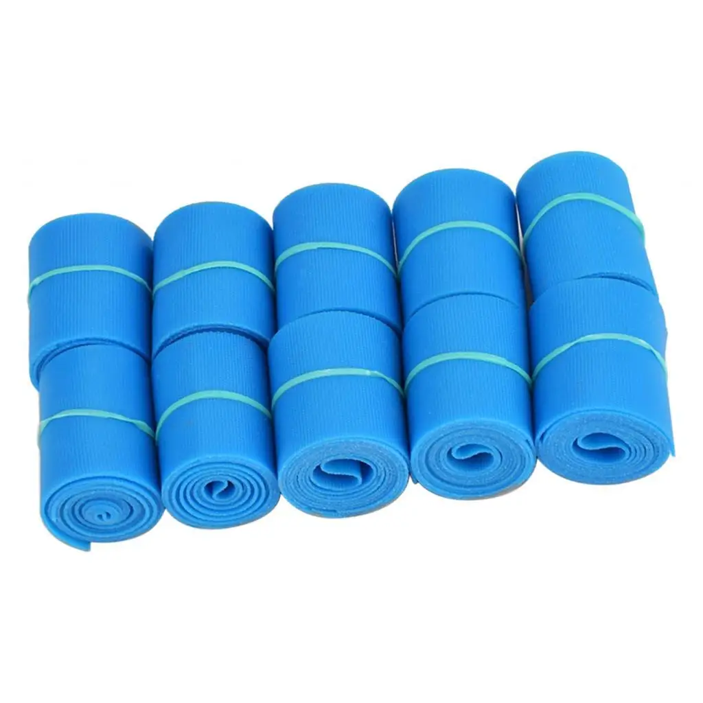 '' Disposable Paramedic Elastic Flexible Rubber Tourniquet Blue