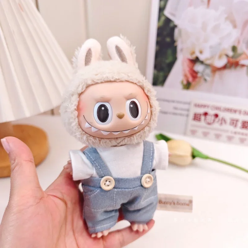 Labubu Butter Only Everthe Fashion Clothes Figure Model, Butter Little Clothes, Sweat à capuche assressenti, Accessoires, Cadeaux mignons, Nouveau, 17cm, 2024