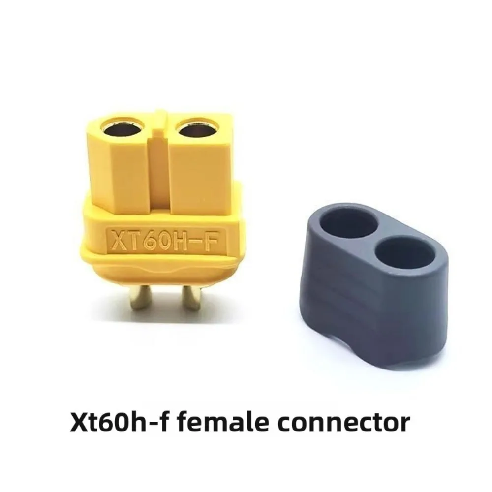 قابس XT60H، ذكر + أنثى + موصل مغلف باللون الأسود، قابس الموز المطلي بالذهب، لوحدة التحكم الإلكترونية في السرعة طراز RC #3