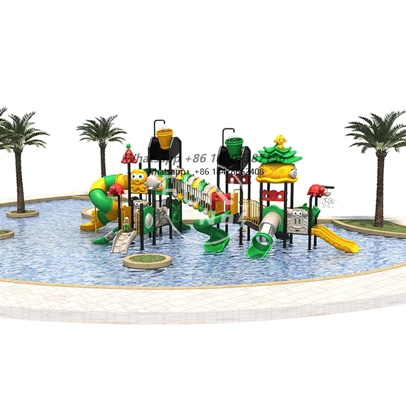 Kids Amusement Park Facilities Water Slide Swimming Children Outdoor Water Park Playground Equipment