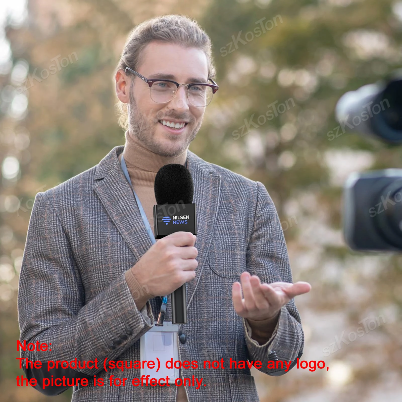 Беспроводной петличный микрофон, ручная палка для DJI Rode, беспроводная ручка для микрофона GO, адаптер-подставка для прямой трансляции YouTube TikTok