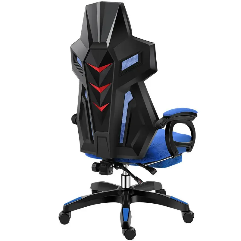 wholesale custom anji black fabric reclining silla gamer computer chair ergonomic racing office gaming chair