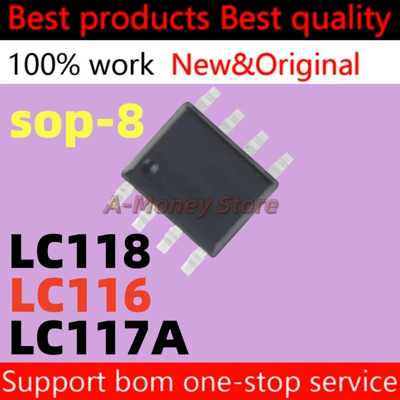 

(5pcs)LC116 LC117A LC118 sop-8