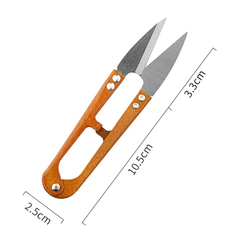 1Pcs Small Sewing Scissor Cross Stitch Cutter Threads Embroidery Stitch Thread Clipslyarm Cutting Scissors Fishing Yarn Shears