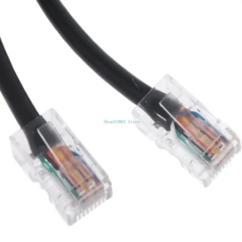L4MA RJ-45 8 pin a 8pin Reemplazo cable micrófono cable para HM-151 IHM-151