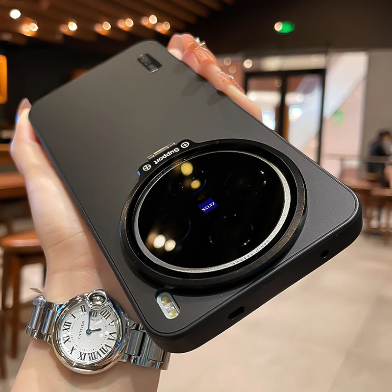 Чехол для VIVO X300 Pro X200 Ultra, новый ультратонкий матовый полное покрытие, кронштейн для объектива, противоударный чехол для Vivo X200 Pro Mini Funda