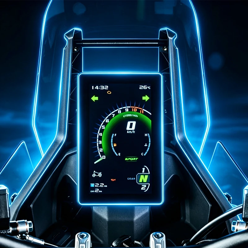For LONCIN VOGE 800DSX DS800X DS 800X DS 800 X RALLY Motorcycle TFT Display Protection Film Screen Protector Instrument Film