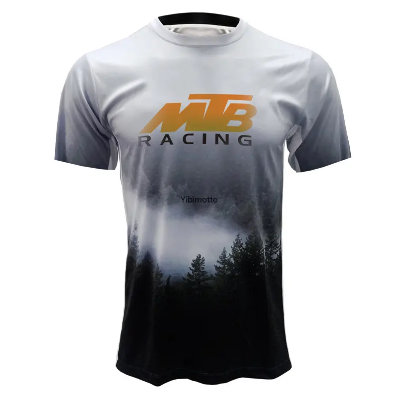 

Short Sleeve MTB DH Jersey BMX Motocross Wear Cycling Mountain Bike Clothing Downhill T Shirt Quick Dry