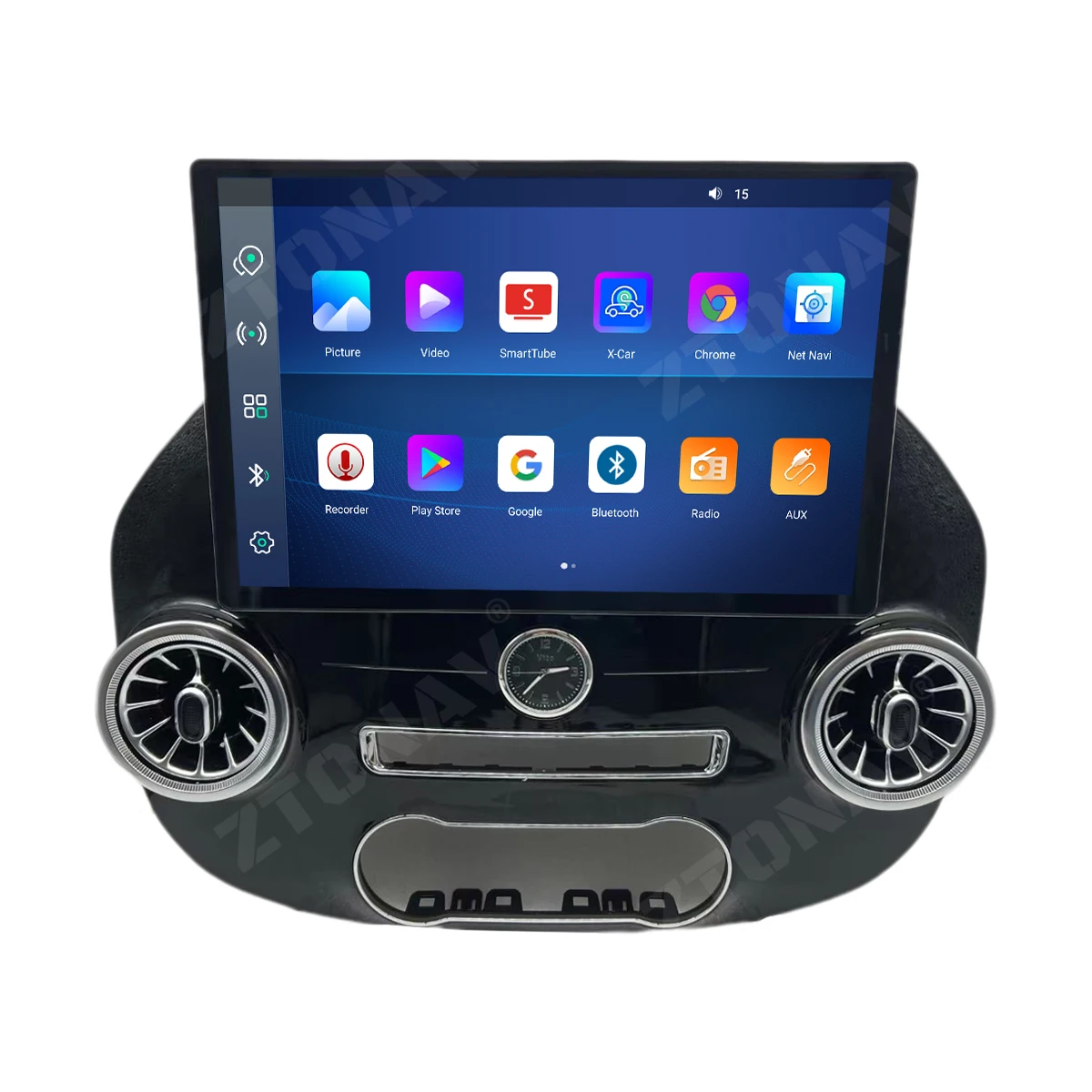 Car Radio Stereo For Mercedes Benz Vito W447 116 2014 2015 2016 2017 2018 2019 2020 2021 Car DVD Player Tesla style GPS Carplay