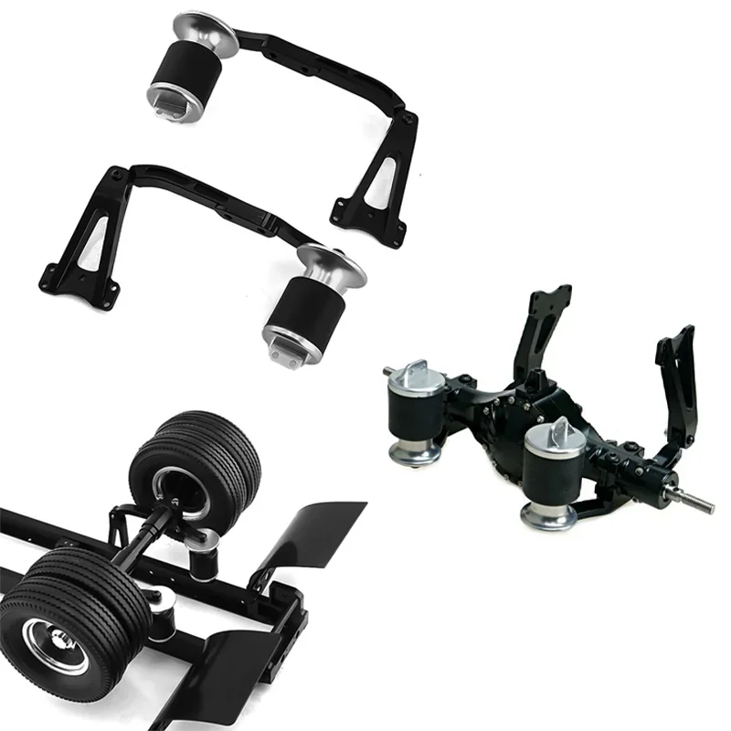 

2pcs Air Suspension Spring for 1/14 Tamiya RC Dump Truck SCANIA 770S R620 VOLVO Arocs MAN TGX LESU Car Accessories