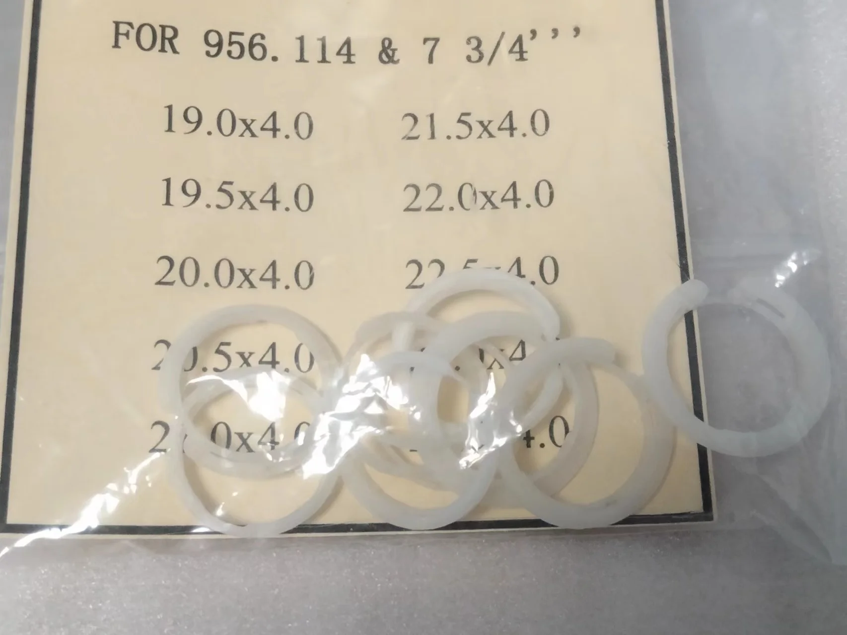 Watch Movement Holder Spacers Plastic Ring for 956-114 and 7 3/4