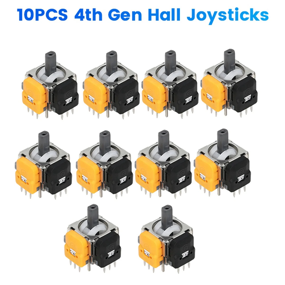

X12A 10PCS 4th Gen Hall Joysticks for Xbox Series S/X Joysticks Hall Electromagnetic Adjustable Joysticks Repair Kit