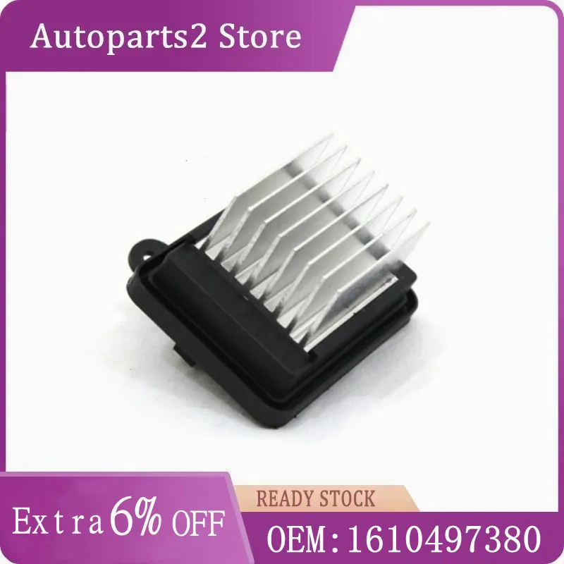 

Brand New 1610497380 Car Blower Resistors Air Conditioning Speed Control Module Air Conditioning Resistor for Peugeot 308 408 T9