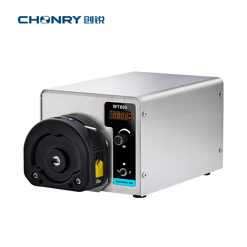 CHONRY WT600 Lab Peristalt Pump 220V High Flow Price Industrial DC Motor