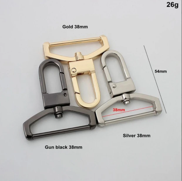 

4-40 шт. 38 мм крючок с защелкой аксессуары крючок для ручной сумки металлические поворотные крючки с карабином фурнитура крючок с застежкой ручная сумка