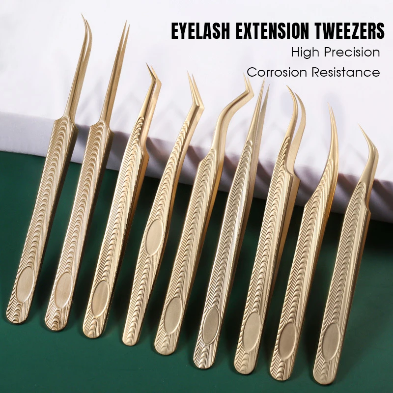 False Eyelashes Grafting Tweezers High-precision Easy Fan Eyelashes  Planting Grafting Tweezers Special Tools For eyelash Artist