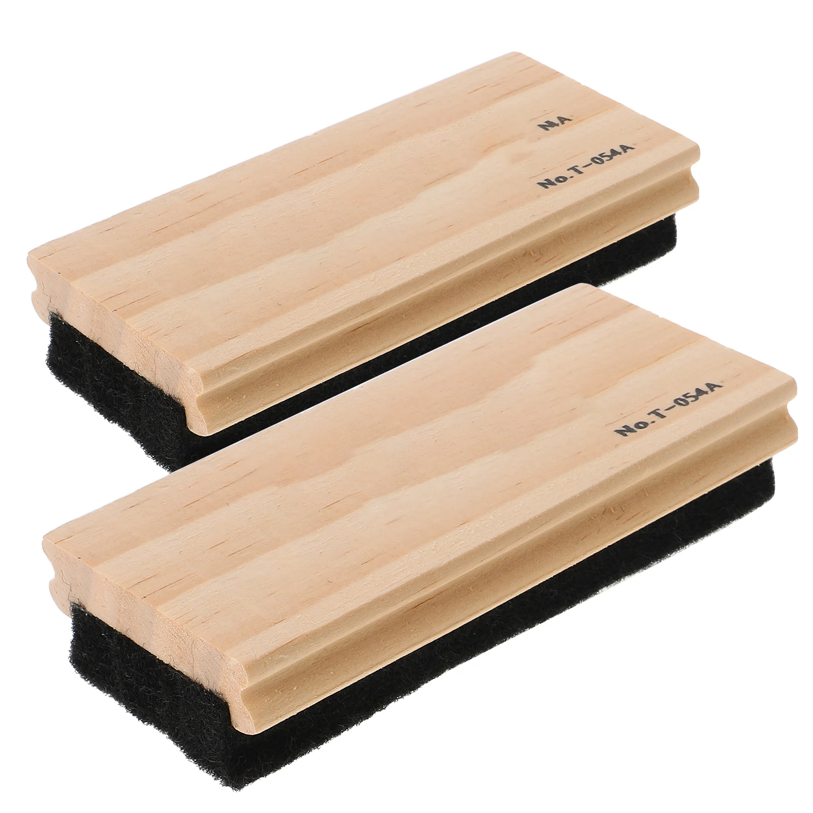 

2Pcs Wool Felt Blackboard Eraser Dustless Wood Chalkboard Cleaning Tool for School Office Home Use Chalkboard Eraser
