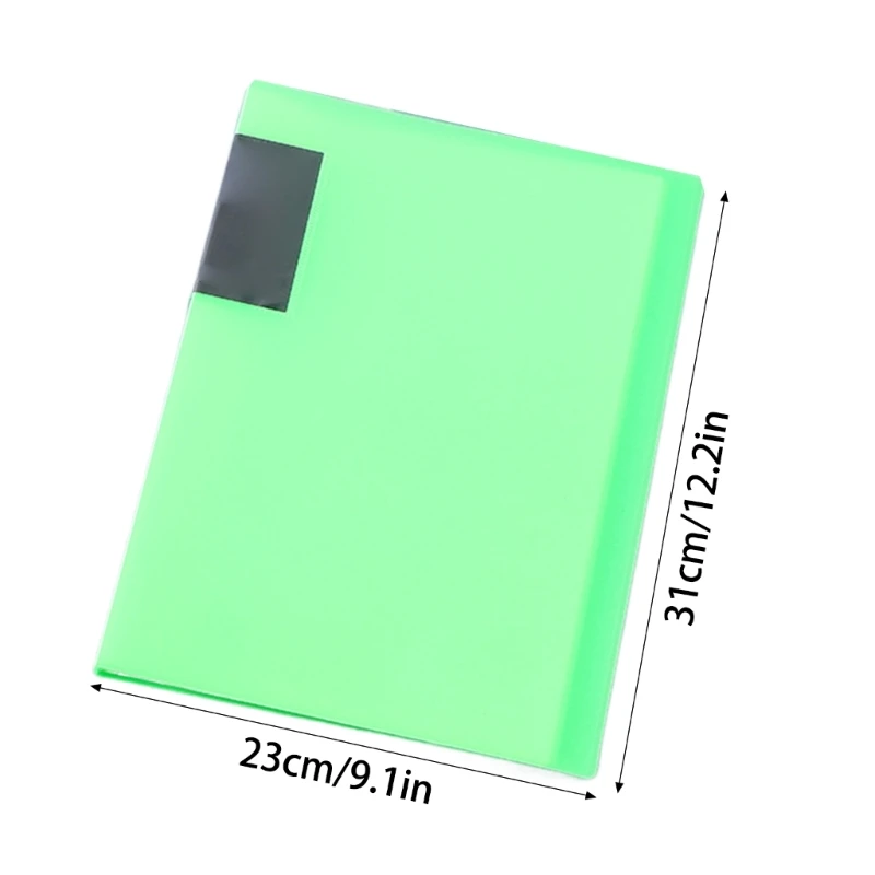 مجلد مستندات مجلد ملفات بأكمام بلاستيكية، مجلد مشروع العرض التقديمي Y9RF