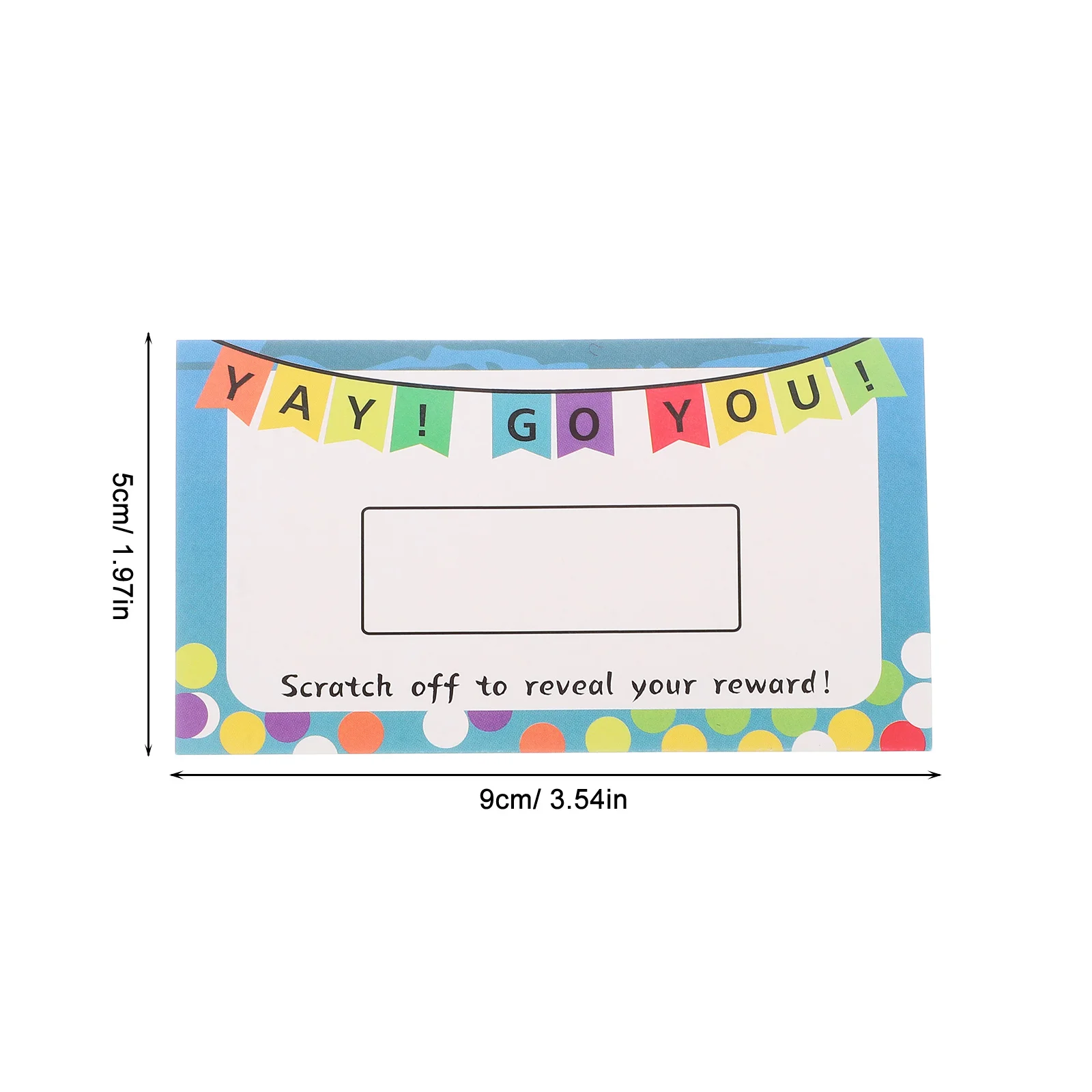 100 pcs Card Diy Reward Chart For Teacher Scratch Ticket Classroom Motivation Prize Student Appreciation Cards Blank